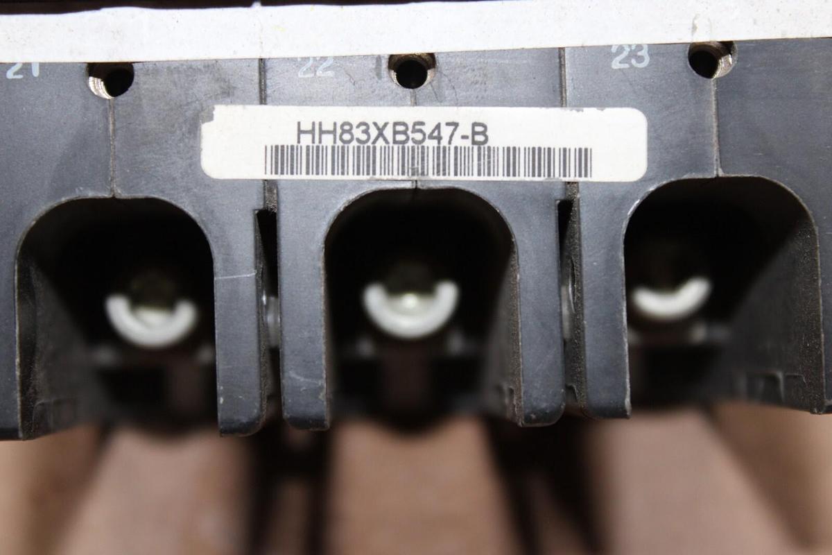 Used AIRPAX CIRCUIT BREAKER 3-POLE 219-3-2600-547 17-20 AMP 600V 50/60 HZ HH83XB547-B