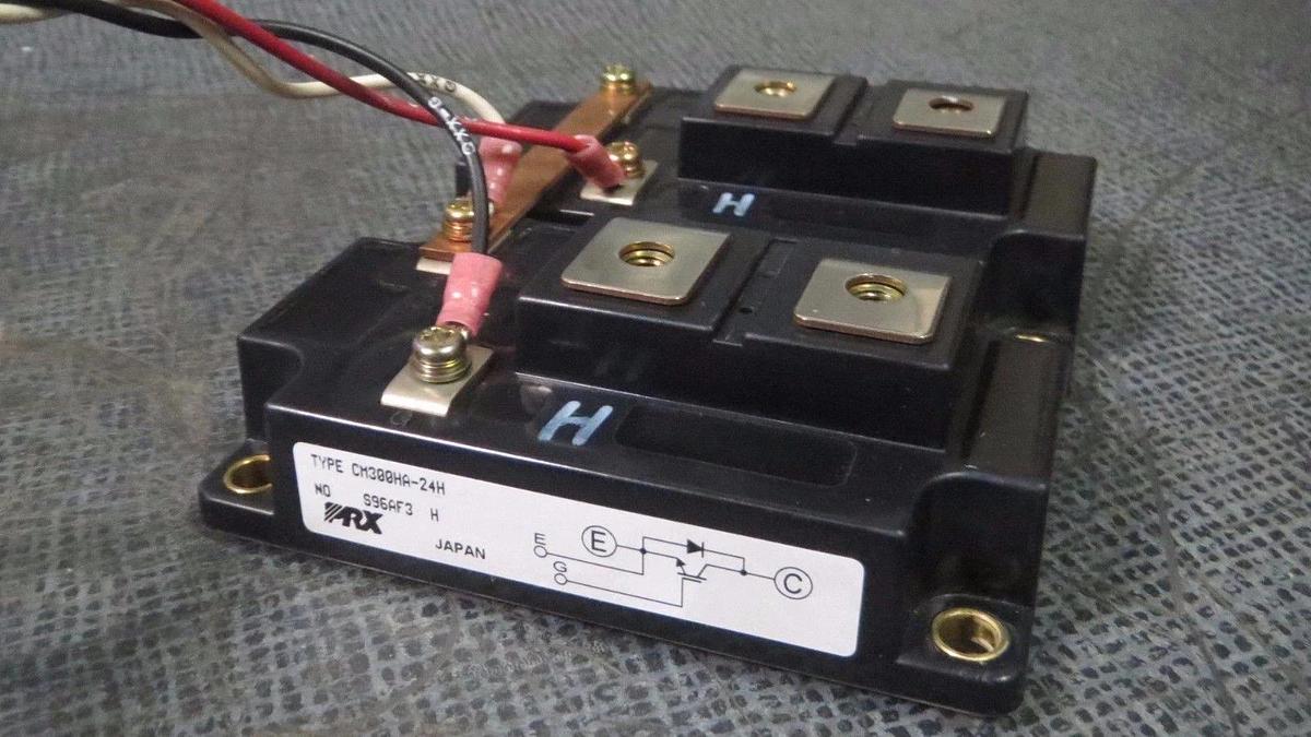 Refurbished V-TRON MITSUBISHI PRX IGBT POWER TRANSISTORS # CM300HA-24H # 152507920-001 REV A