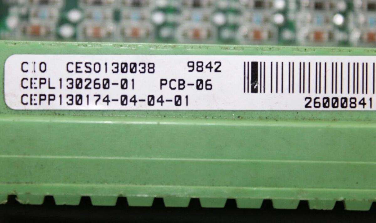 Used CARRIER CHILLER I/O CIRCUIT BOARD CEPL130260-05 CEBD430260-06 REV. A