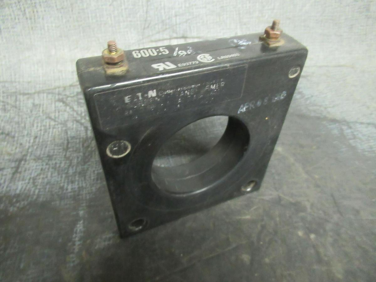 Used EATON CURRENT TRANSFORMER ASHT-601 600:5A