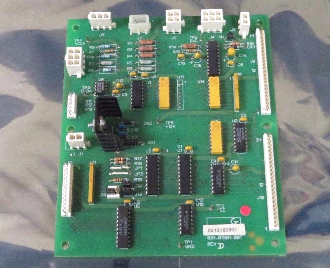 Used YORK CONTROL I/O EXPANSION CIRCUIT BOARD MODEL 031-01301-001 REV D **WARRANTY**