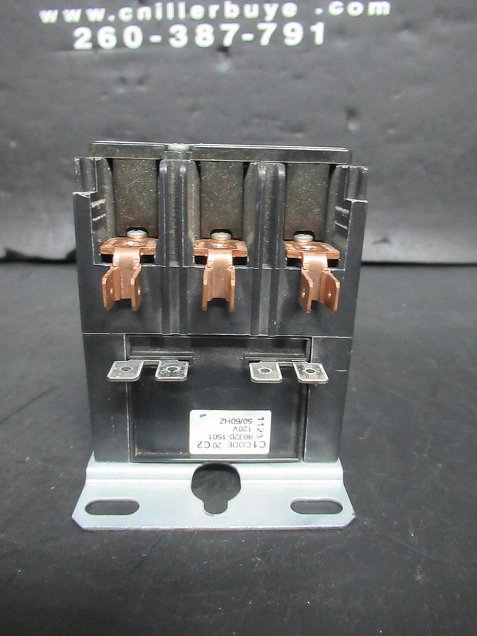 Used TYCO CONTACTOR 3100-30T1028MC HN53CD115 600 VAC 40 AMP 25 HP COIL: 120 VOLT