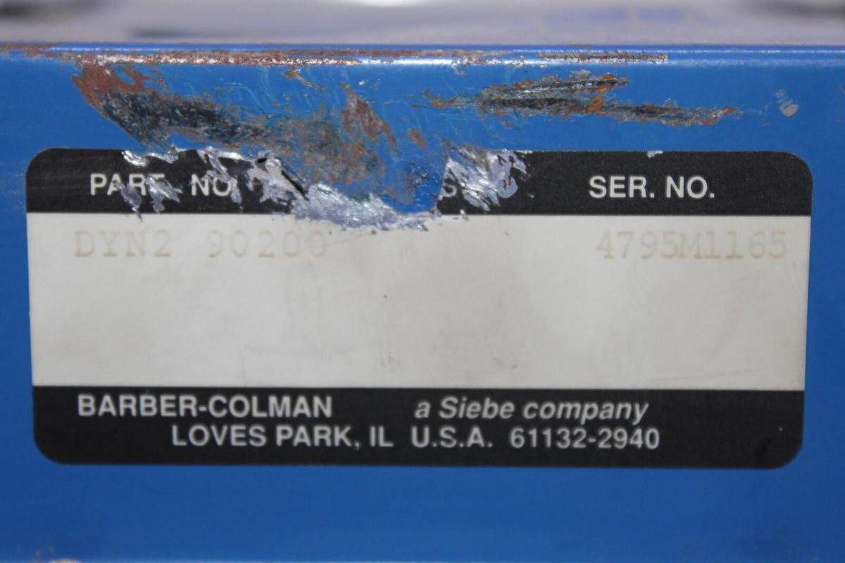 Used BARBER COLEMAN SILVERLINE MICRO PROCESSOR DYN2-90200 230 VAC AUTO SYNCHRONISER