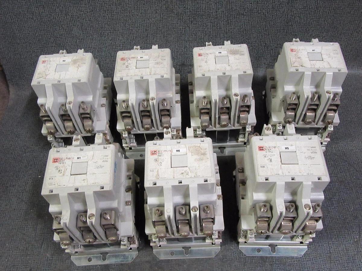 Used (1) CUTLER HAMMER A201KECA-J1 CONTACTOR SIZE E 120 AMP 600V 3 PHASE 110-120V