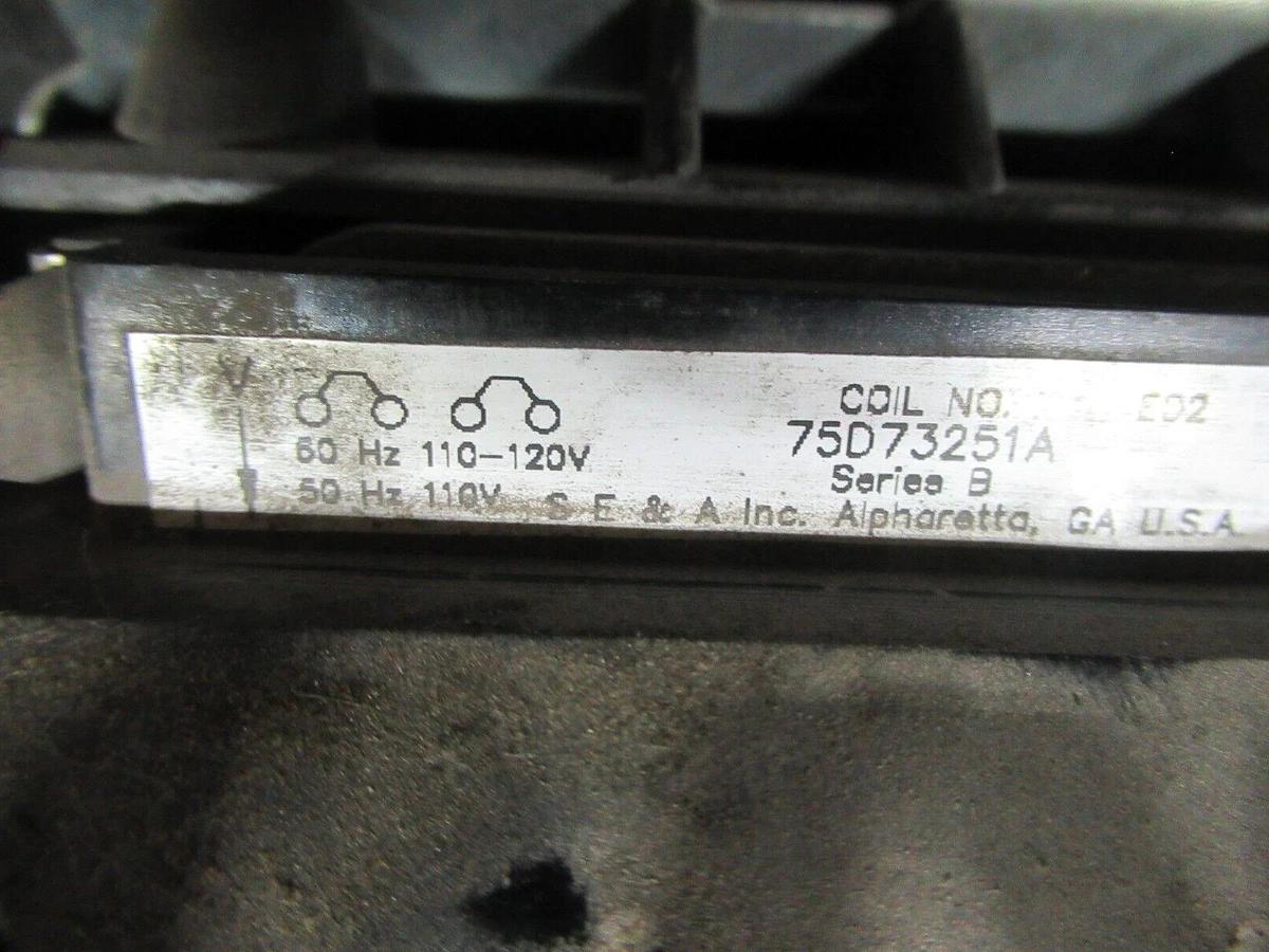 Used SIEMENS CONTACTOR 42HF35AA 600 VAC 120 AMP 3-PHASE COIL: 240 VOLT