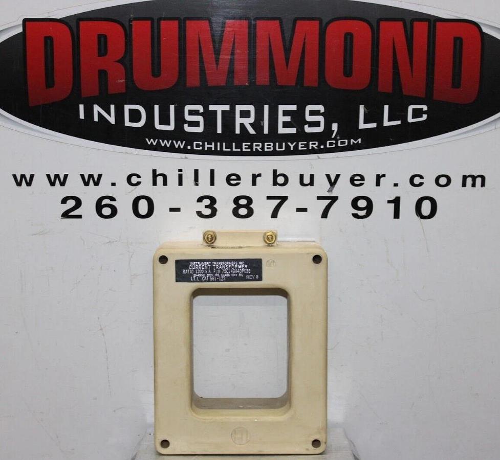 Used INSTRUMENT TRANSFORMERS CURRENT TRANSFORMER 561-122 75C149640P036 1200:5 600V