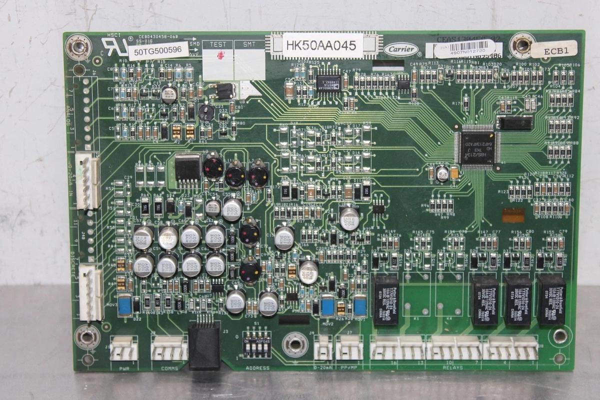 Used CARRIER CONTROL CIRCUIT BOARD CEBD430458-06B 50TG500596 HK50AA045 *WARRANTY*