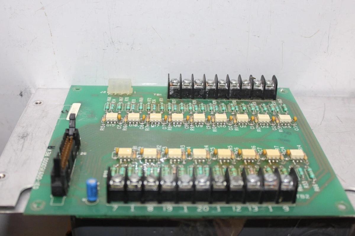 Used YORK HVAC CHILLER LOGIC INTERFACE CIRCUIT BOARD 031-00935D000 REV. A *WARRANTY*