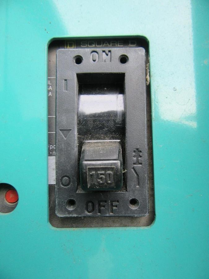 Used 35 KW GENERATOR NATURAL GAS LP PROPANE CUMMINS ONAN 120/240 VOLT 1 PH 642 HRS