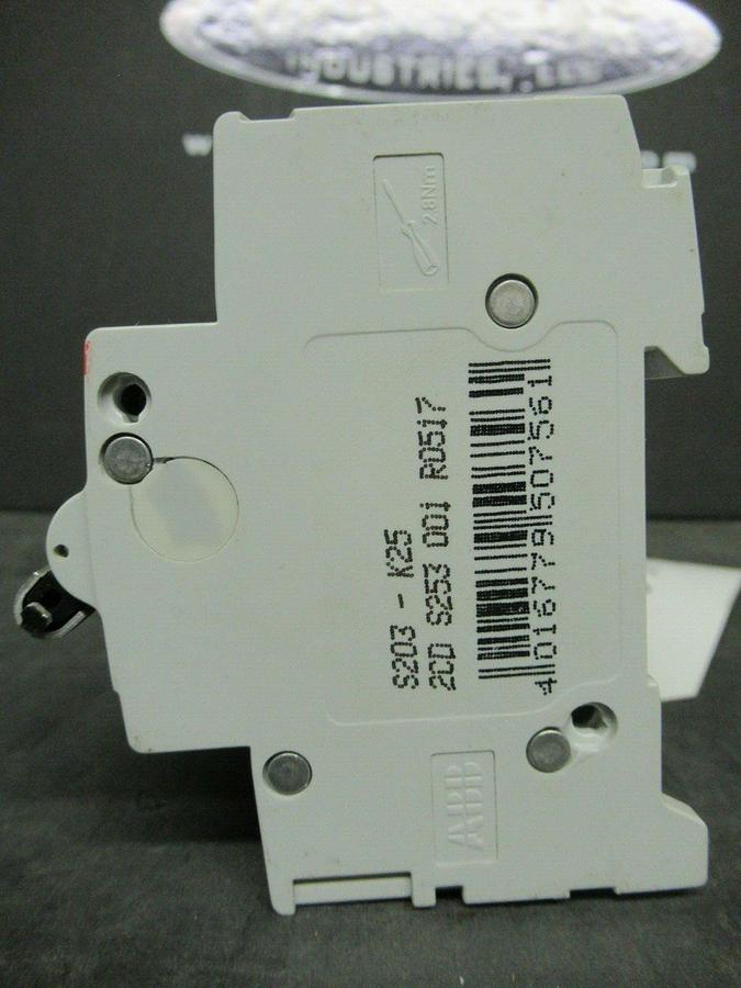 Used 25 AMP ABB BREAKER S203-K25 400 VAC 3 POLE **WARRANTY INCLUDED**