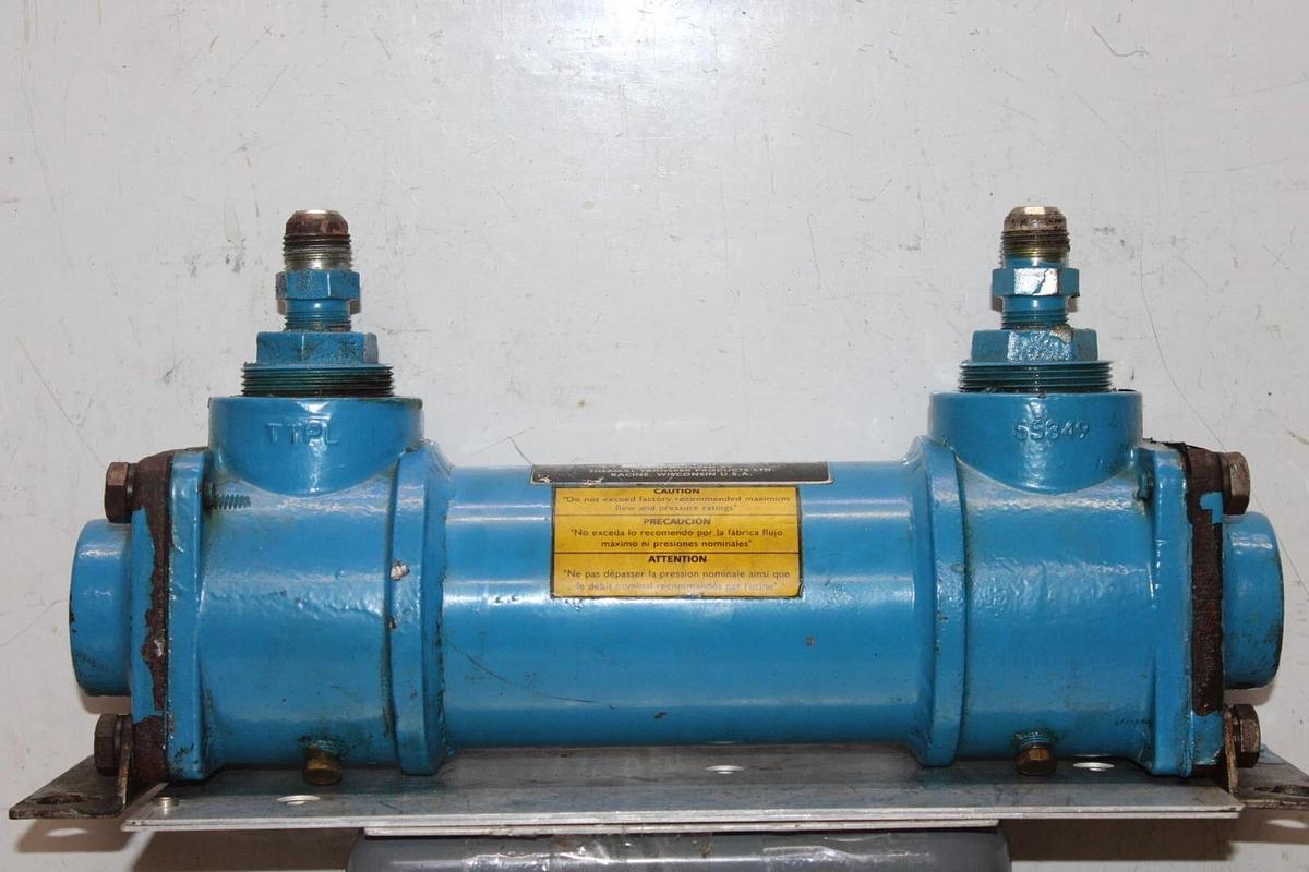Used THERMAL TRANSFER PRODUCT HEAT EXCHANGER K-712-0 500 PSI SHELL 150 PSI TUBE 350°F