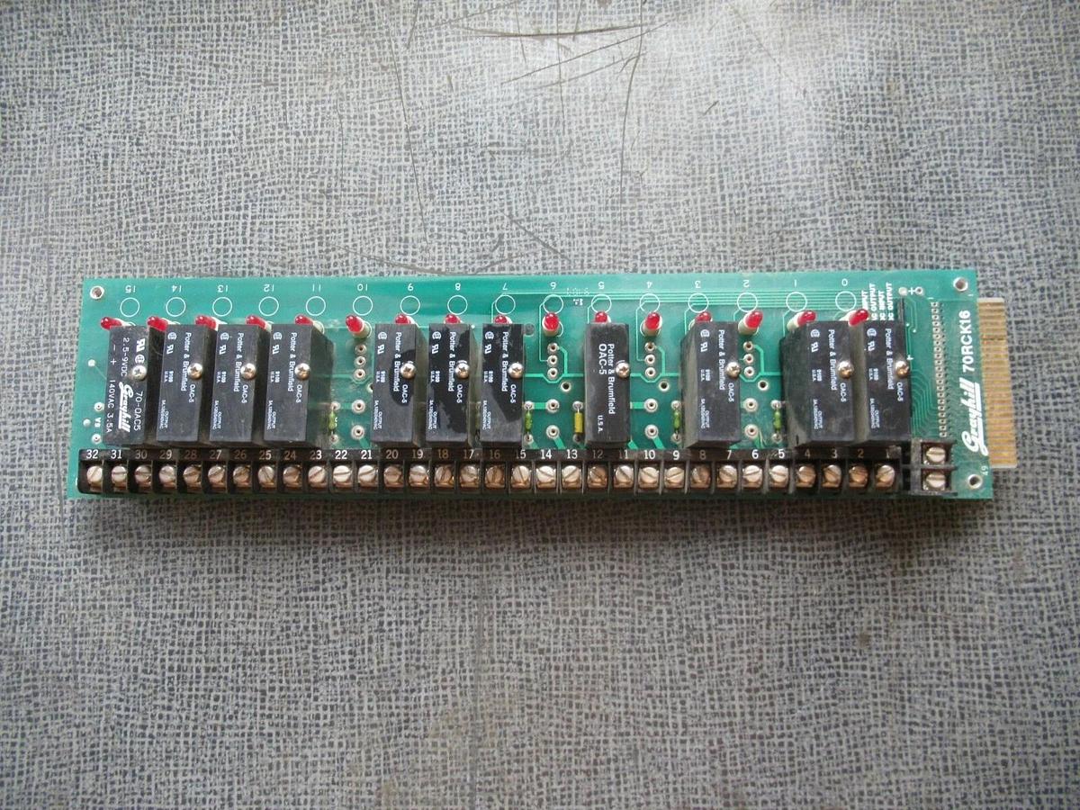 Used GRAYHILL I/O CIRCUIT BOARD 70RCK16 **WARRANTY INCLUDED**