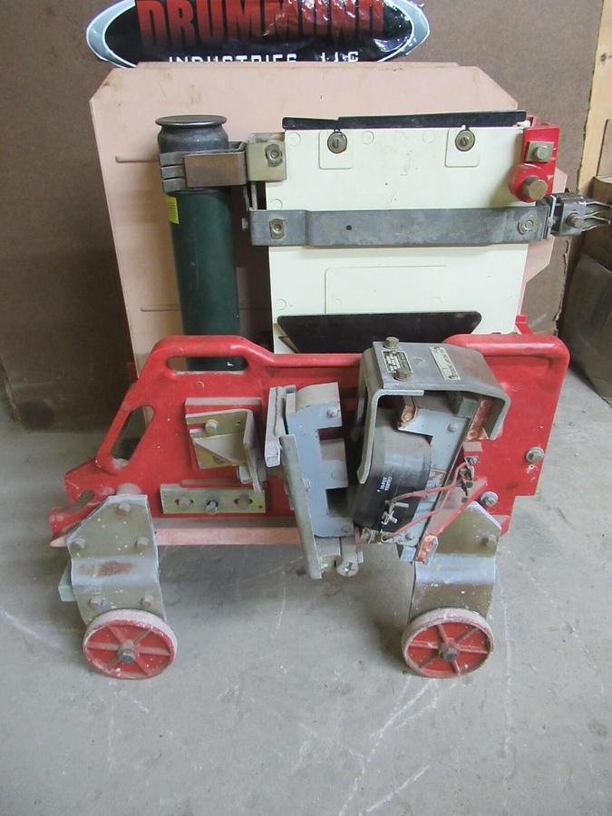 Used GENERAL ELECTRIC VACUUM CONTACTOR IC2814-220D32A2 400 AMP 4800 VOLT 0424X0417R01