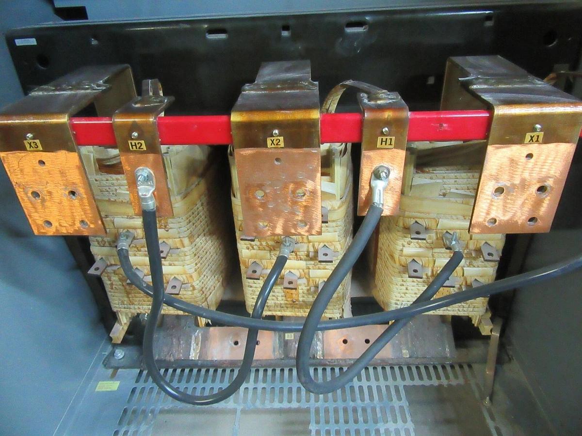 Used SQUARE D TRANSFORMER 225T3HFCU 225 KVA 3-PHASE PRI: 480 VOLT SEC: 208Y/120 VOLT