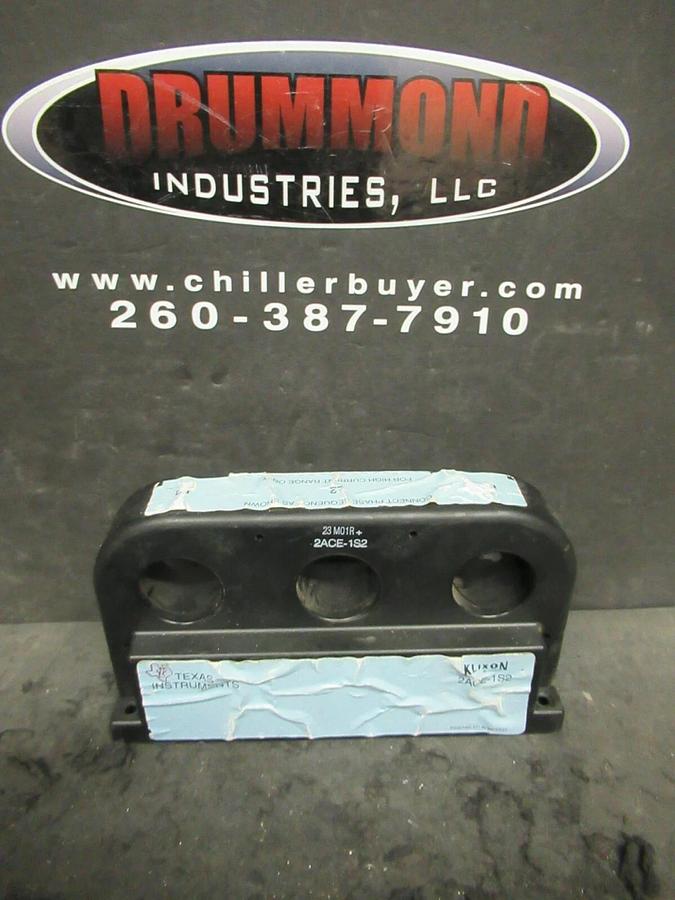 Used TEXAS INSTRUMENTS SENSATA KLIXON MOTOR PROTECTOR RELAY 2ACE-1S2 OVERLOAD