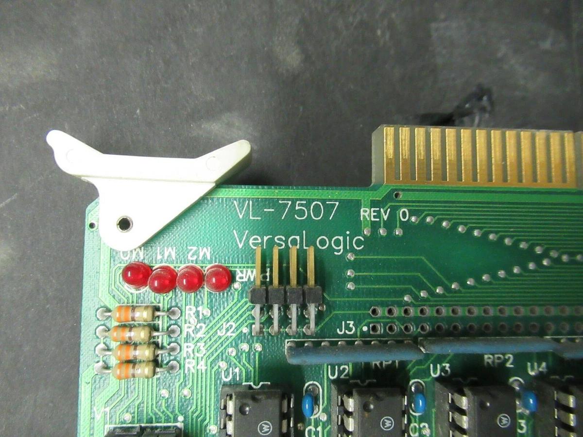 Used VERSALOGIC VL-7507 REV 0.0 CIRCUIT BOARD PC ASSEMBLY STD BUS **WARRANTY**