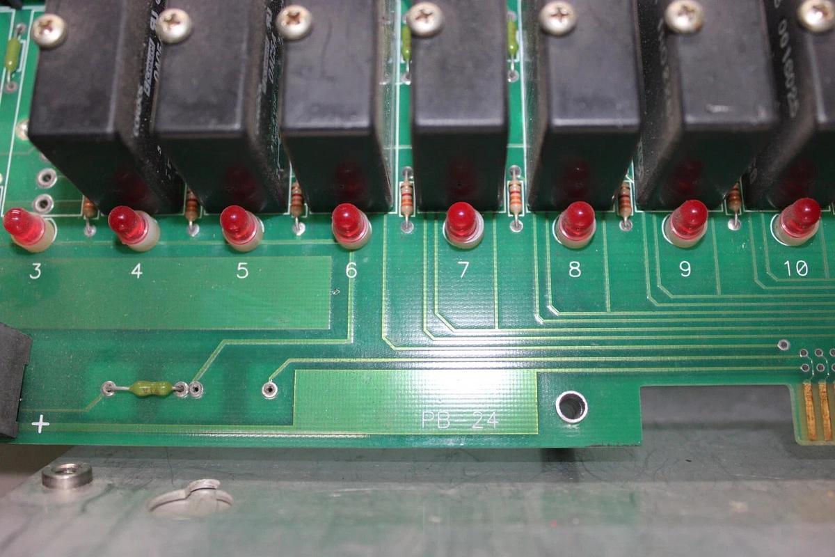 Used CROUZET RELAY CIRCUIT BOARD 57-560/A PB-24 **WARRANTY INCLUDED**