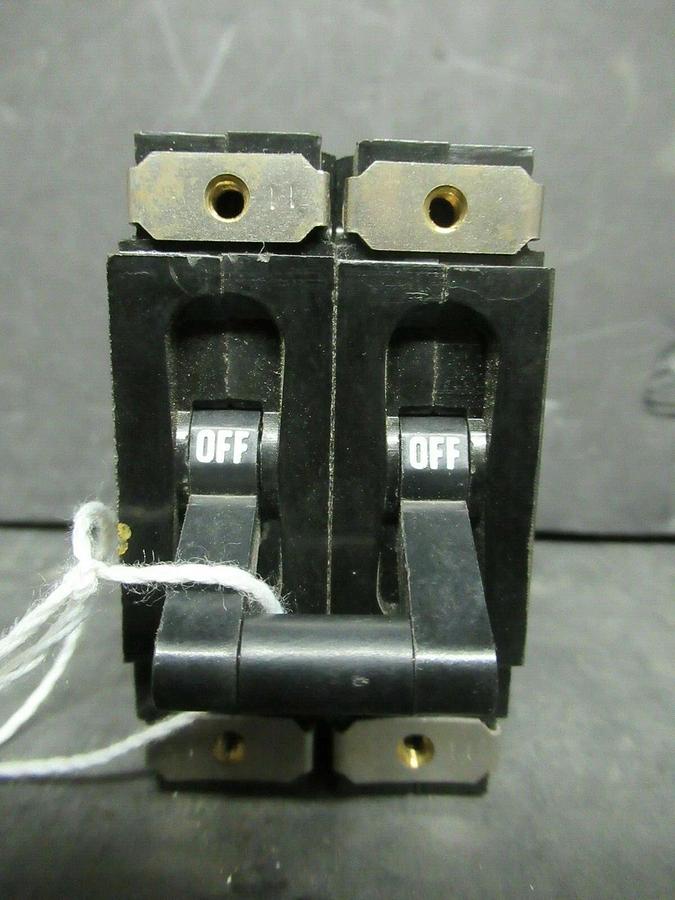 Used 10 AMP HEINEMANN 2 POLE BREAKER AM2-Z274-1 65 VOLT