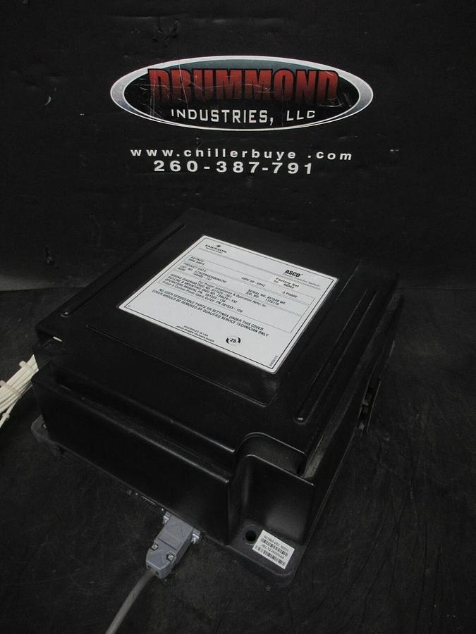 Used EMMERSON ASCO TRANSFER SWITCH G7ACPBA33000N5ZM CONTROL CENTER 3000 AMP 480V