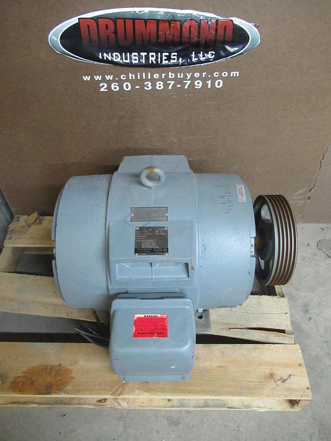 Used WESTINGHOUSE MOTOR 693B250H21 50 HP 3 PHASE 1770 RPM MODEL: TBDP FRAME: 324T