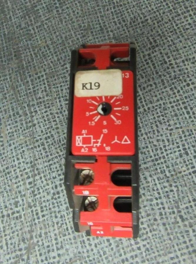 Used ABB TIME DELAY 1.5-30 SECOND VDE 0435-C250 240 VAC 4 AMP **WARRANTY INCLUDED**