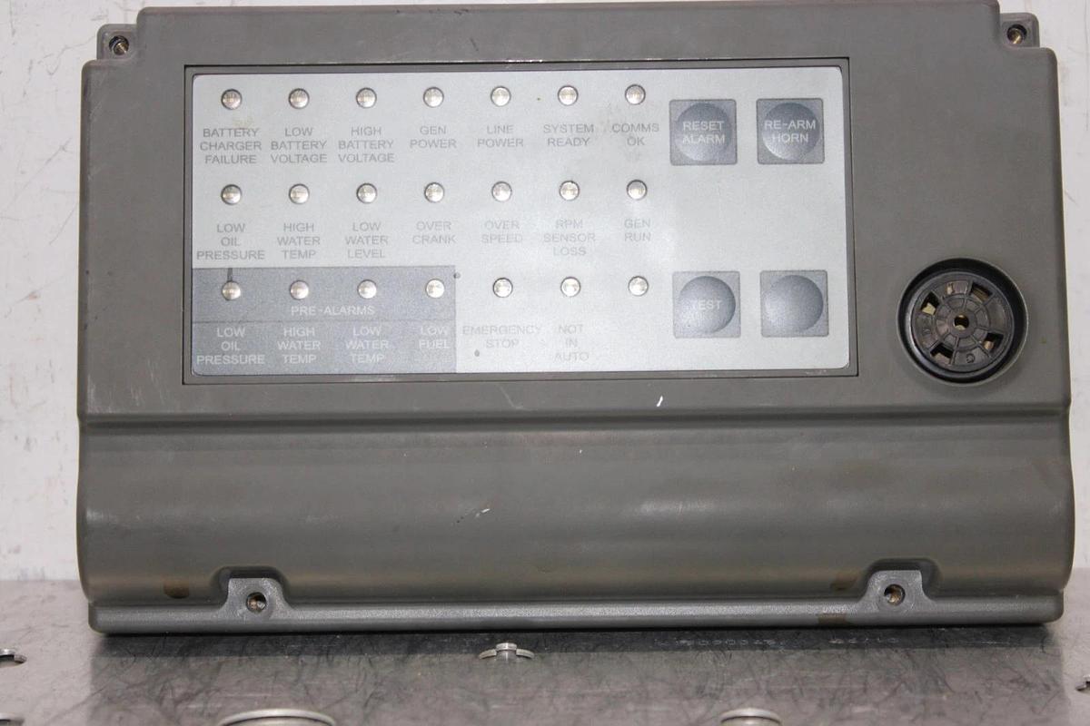 Used GENERAC GENERATOR ANNUNCIATOR AND ALARM MODULE 0G4525A REV. C **WARRANTY**