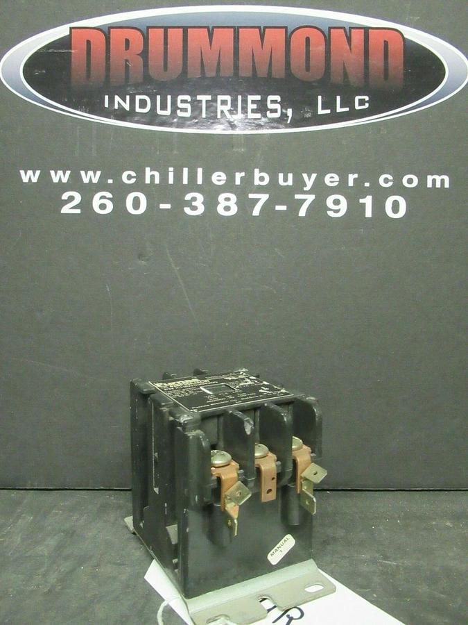 Used FURNAS 30 AMP CONTACTOR 42BF35AJACW 600 VAC COIL: 24 VAC **WARRANTY INCLUDED**