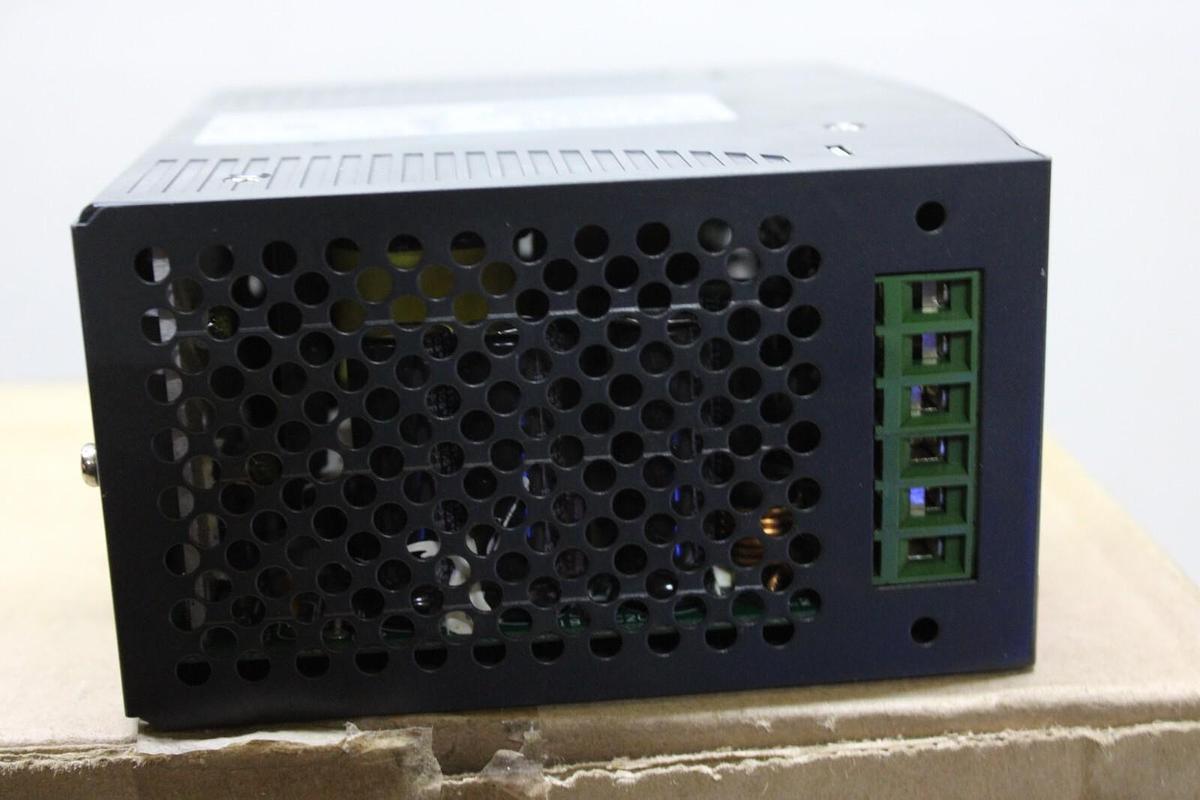 Used CONNECTWELL POWER SUPPLY PSS120/24/5 INPUT: 230 VAC 2.8A OUTPUT: 24 VDC 120W