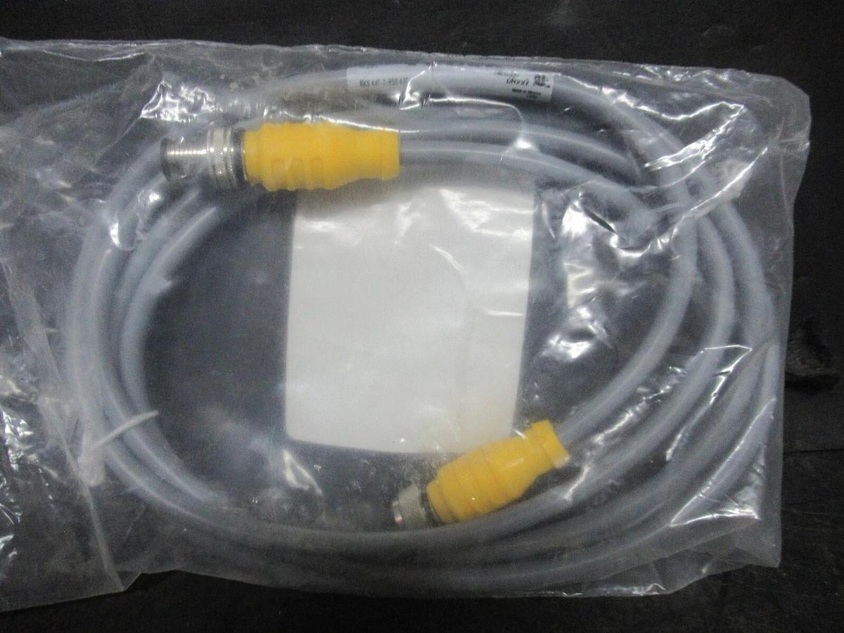 NEW IN BAG TURCK RKS4.4T-2-RSS4.4T EUROFAST SINGLE-ENDED CORDSET