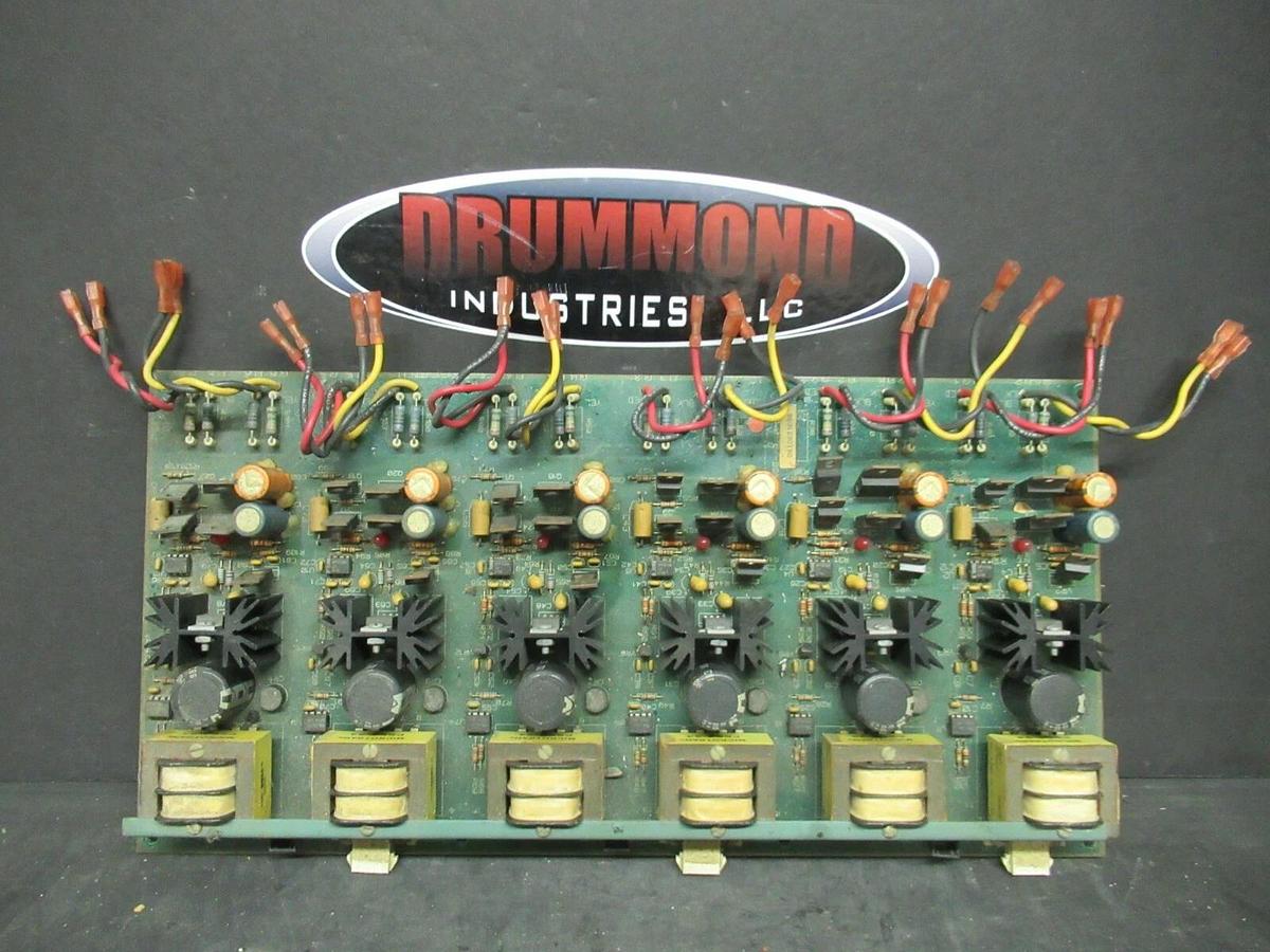 Used YORK VFD/VSD RECTIFIER CONTROL BOARD 031-01787-000 REV. A