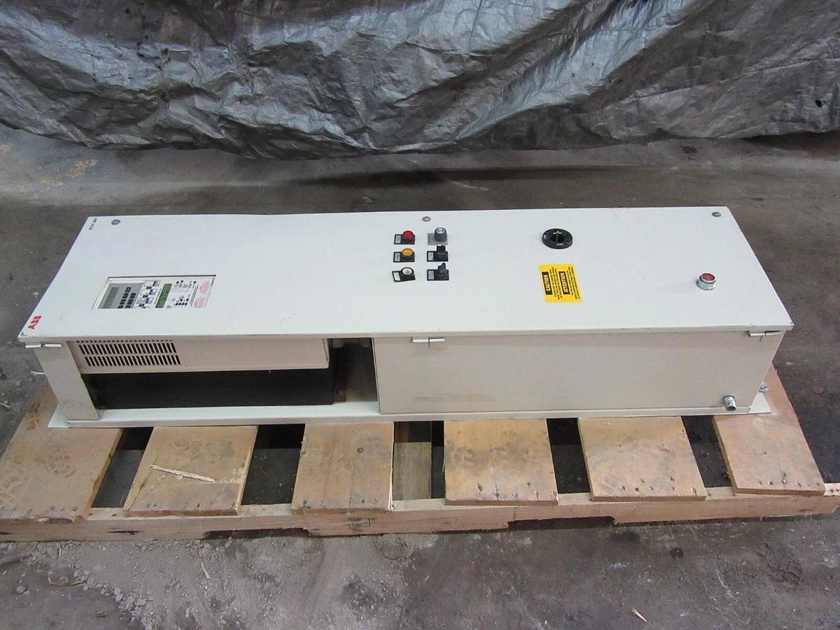 ABB 30 HP 480 VAC 3 PH VARIABLE SPEED DRIVE H501030400 ACH501-030 WITH BYPASS