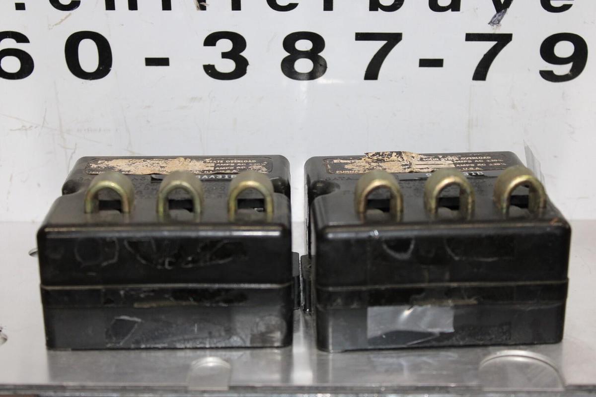 Used LOT OF 2 FURNAS SOLID STATE OVERLOAD 948AA31B 300 VAC 25.4 AMP *WARRANTY*