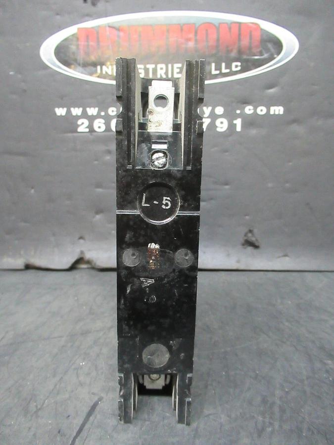 Used GE CIRCUIT BREAKER TED113020 20 AMP 277 VAC SINGLE POLE **LOT OF 4**