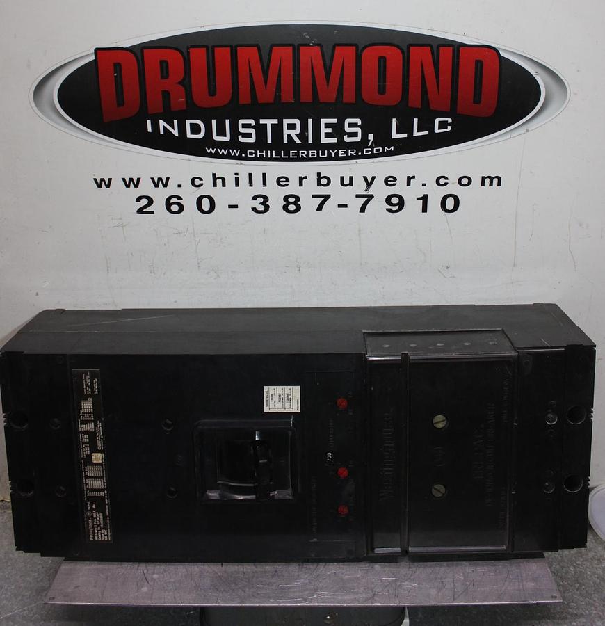 Used CUTLER-HAMMER CIRCUIT BREAKER MS360700A 700 AMP 600 VAC 3-POLE