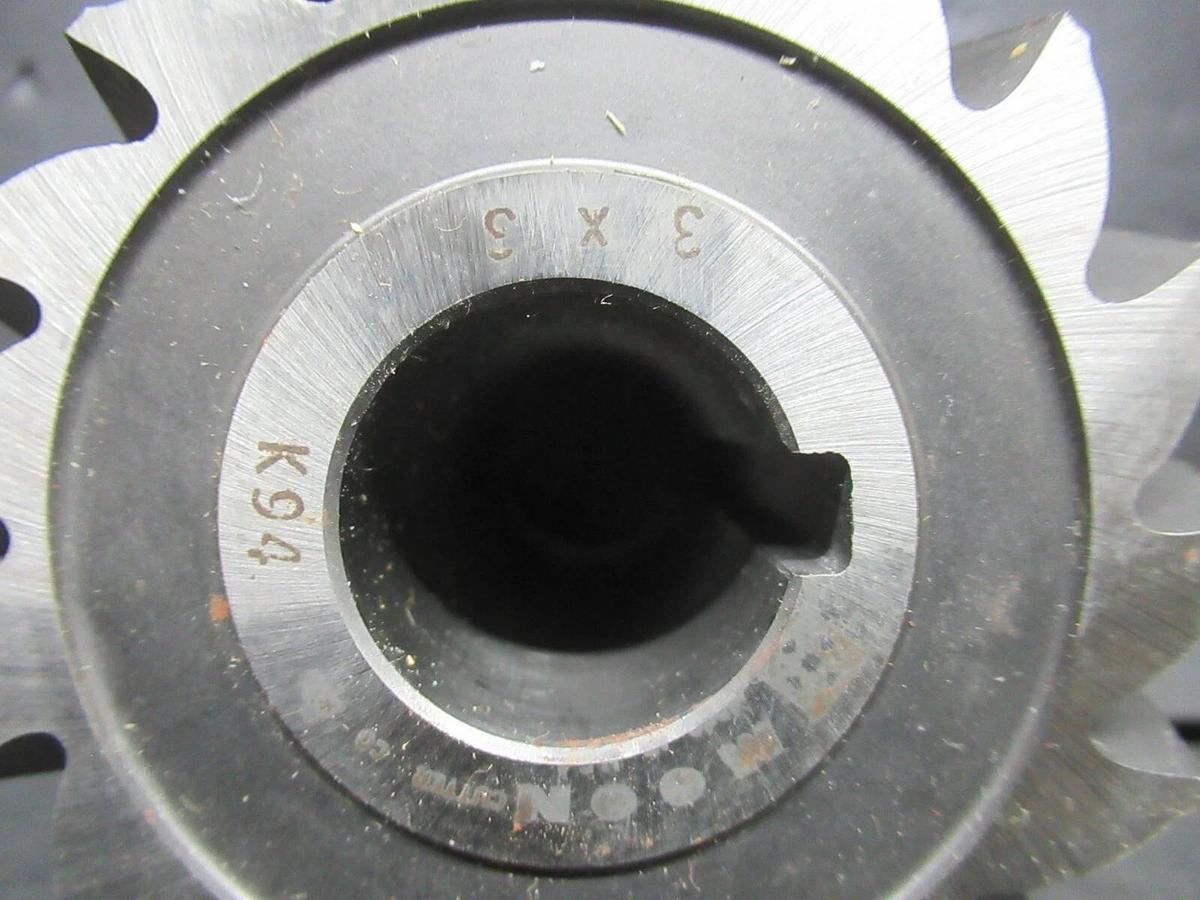 Used MOONCUTER 3X3" K94 MILL CUTTER **WARRANTY INCLUDED**