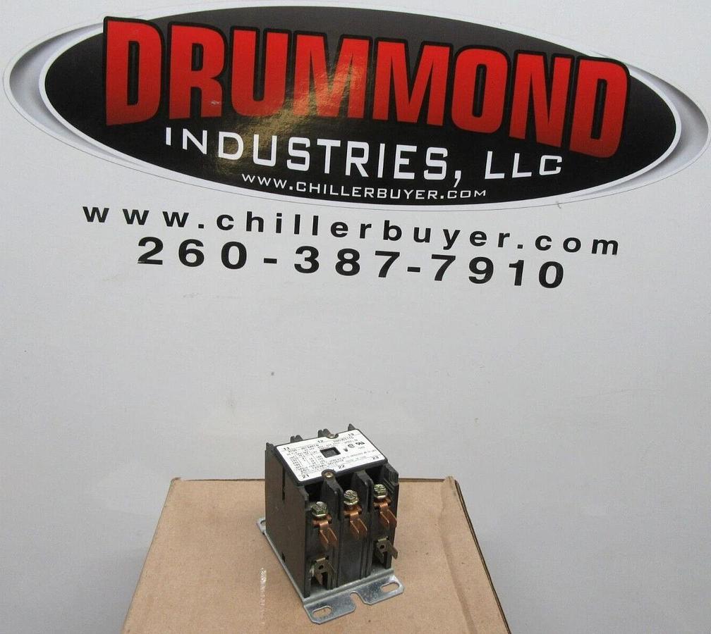 Used PRODUCTS UNLIMITED CONTACTOR 3100-30T928TN HN53CC115 600 VAC 30 AMP COIL: 120 V
