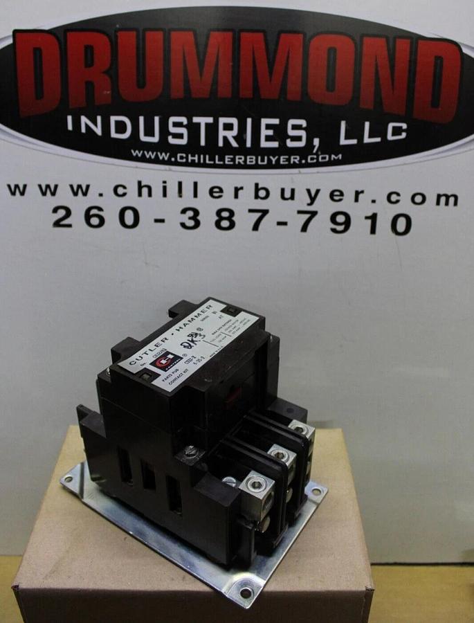 Used 120 AMP CUTLER HAMMER CONTACTOR C832JN3 600 VAC 3 PHASE COIL: 120V **WARRANTY**