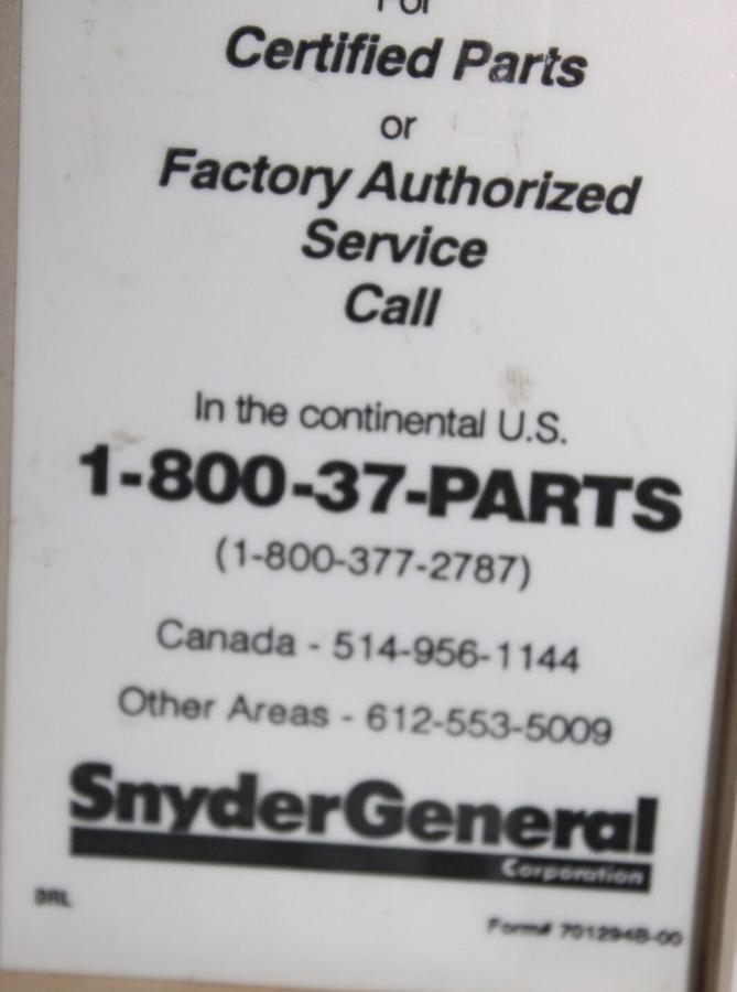 Used MCQUAY MICROTECH CONTROL PANEL 070200105 REV. 0A 735030431 **WARRANTY**