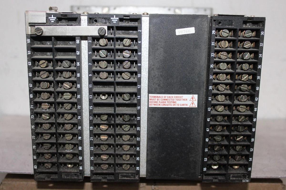 Used ALSTOM TRANSFORMER DIFFERENTIAL PROTECTION RELAY KCBH 120/240 VOLT 5 AMP