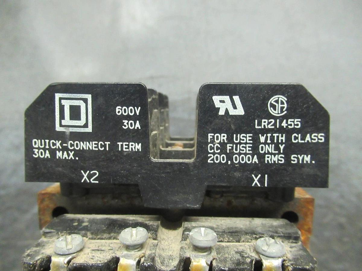 Used SQUARE D TRANSFORMER 9070TF75D23 75VA 50/60HZ INPUT:120/240V OUTPUT:24V