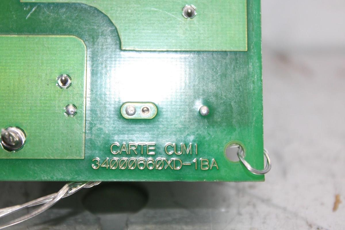 Used MGE SYSTEMS CARTE CIMI CUMI CIRCUIT BOARD 34000660XD-2BA *WARRANTY*