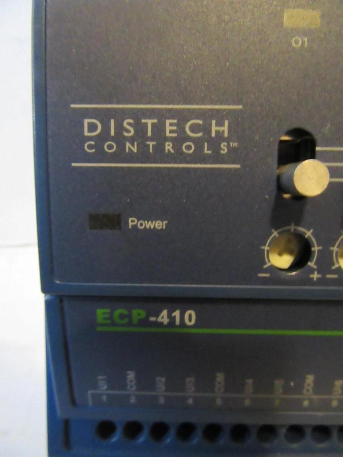 Used DISTECH CONTROLS ECP-410 EASY CONTROLS PROGRAMMABLE CONTROLLER 2008W45 LONMARK