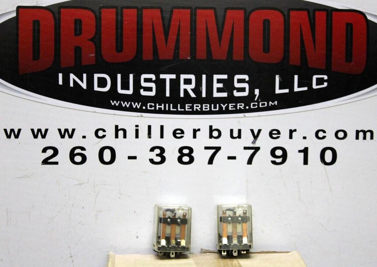 Used LOT OF 2 MIDTEX RELAY 157-21T1L3 120/240/600 VAC 5 AMP **WARRANTY INCLUDED**