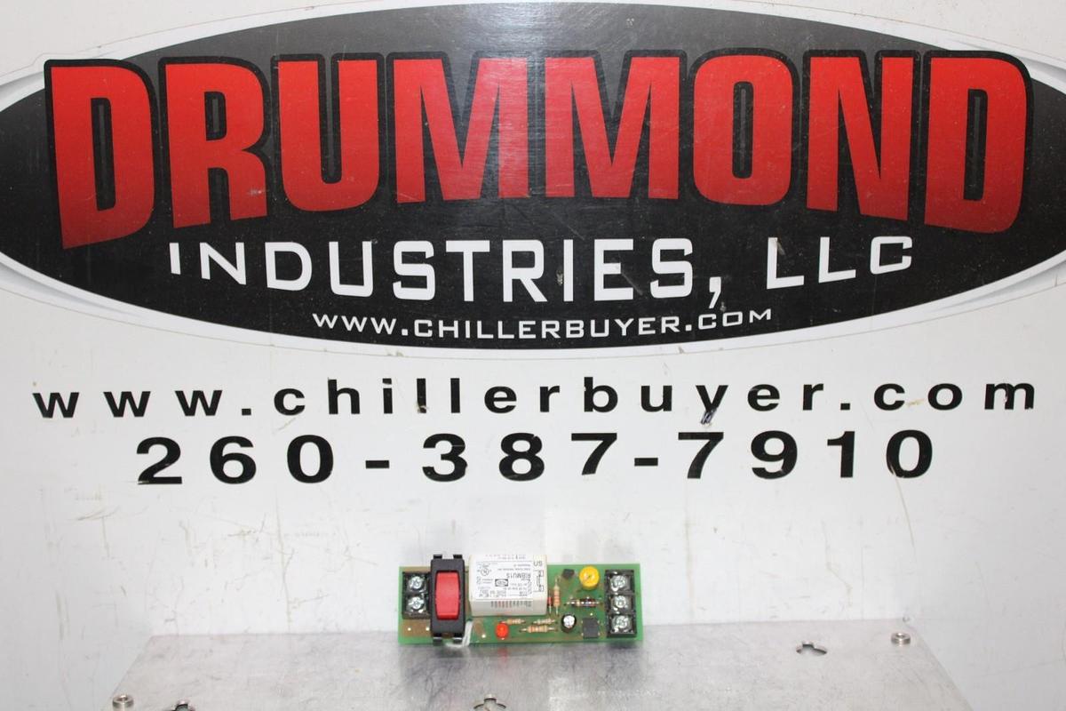 Used FUNCTIONAL DEVICES RELAY CIRCUIT BOARD RIBMU1S 120 VAC 30 VDC