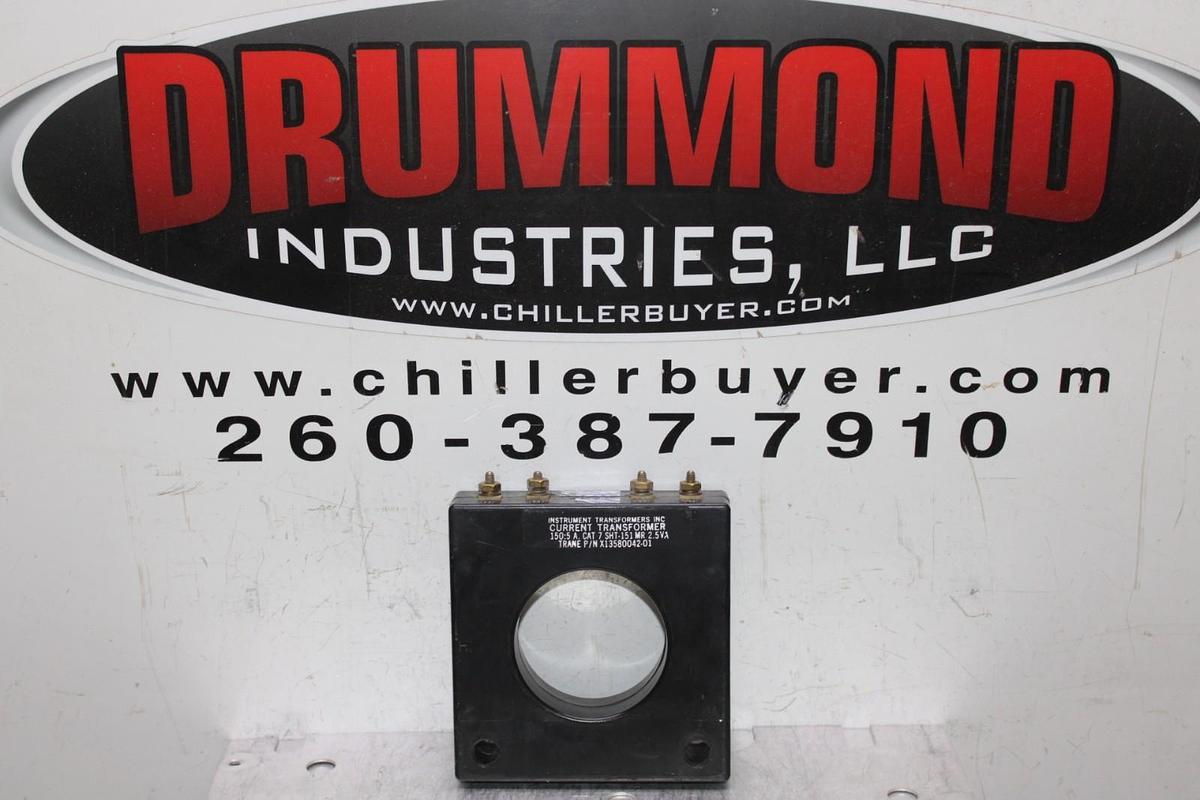 Used INSTRUMENT CURRENT TRANSFORMER X13580042-01 7-SHT-151 150:5 2.5VA **WARRANTY**