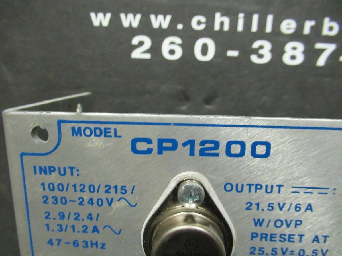 NEW SURPLUS CONDOR CP1200 DC POWER SUPPLY 120/240 VAC TO 21.5 VDC @ 6 AMPS