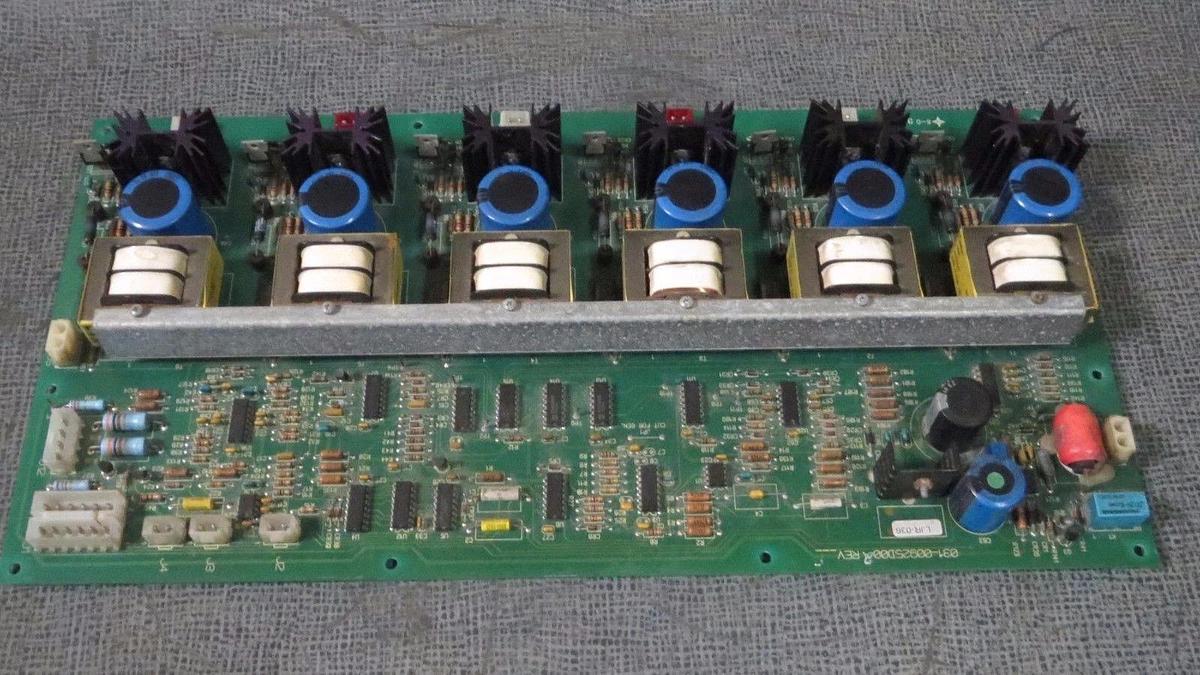 Used YORK CHILLER STARTER BOARD MODEL/REVISION: 031-00925D002 REV F **WARRANTY**