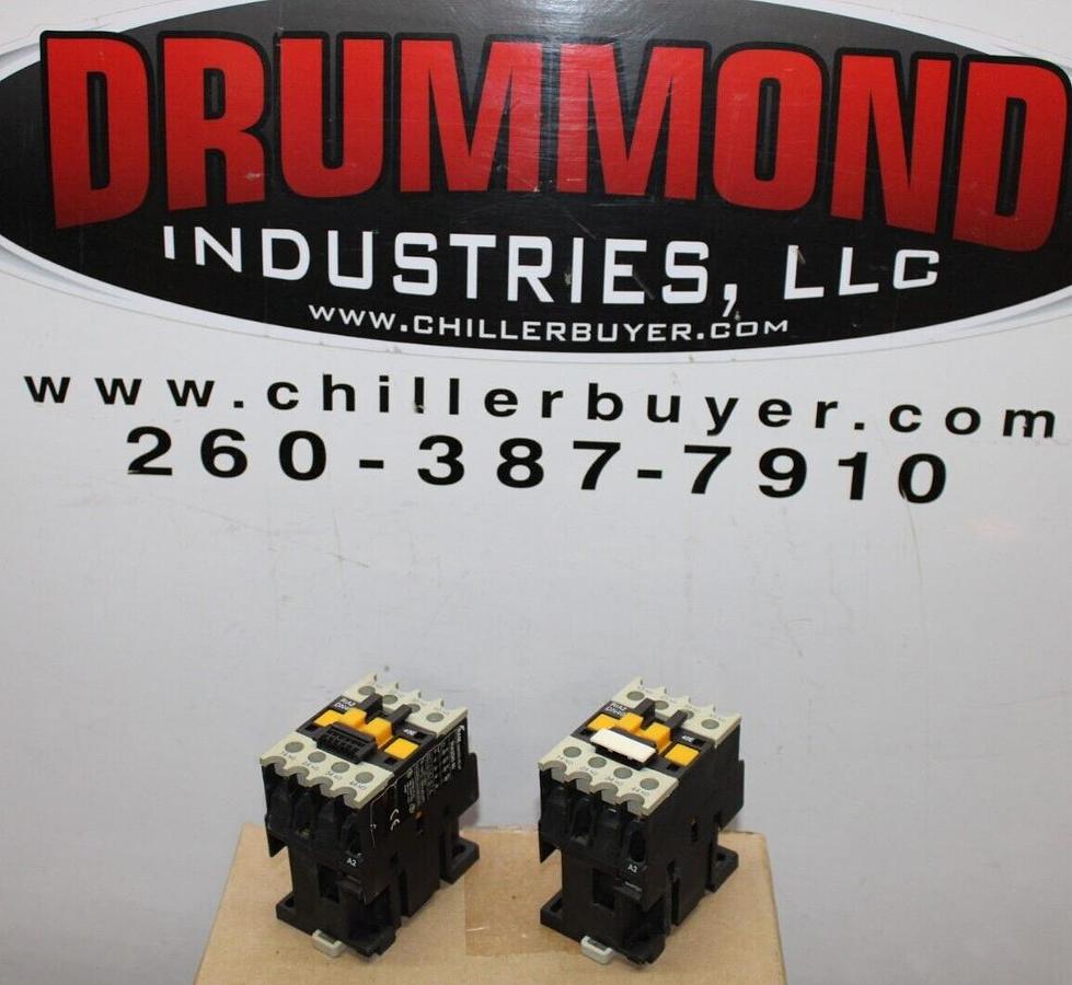 Used RAM CONTROL RELAY RIA2DN40 10 AMP 750 VOLT COIL: 120V **LOT OF 2**