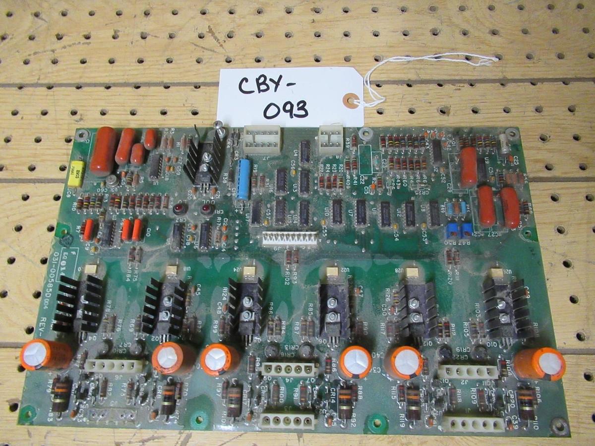 Used YORK CHILLER LOGIC CIRCUIT BOARD 031-00585D004 REV J 031-00585-004 **WARRANTY**