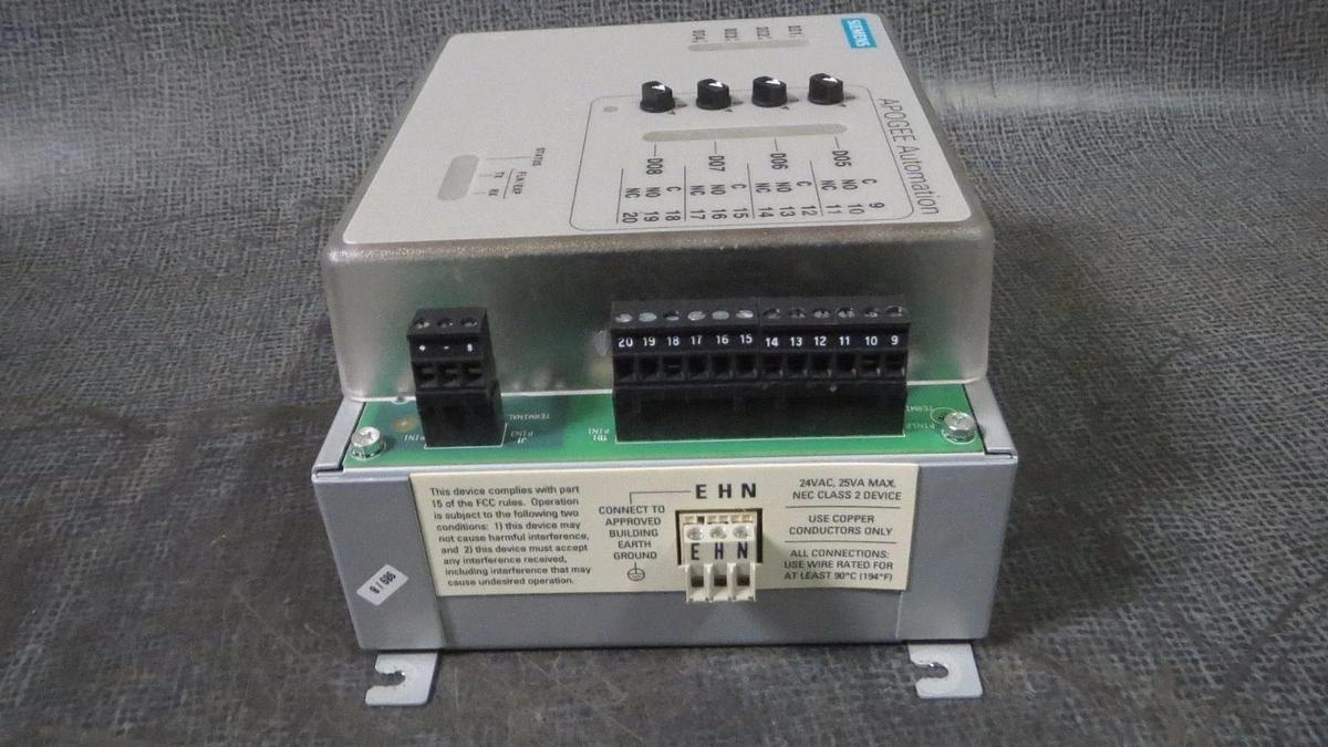 Used SIEMENS APOGEE DIGITAL POINT EXPANSION 4DI / 4DO MODEL: 549-213